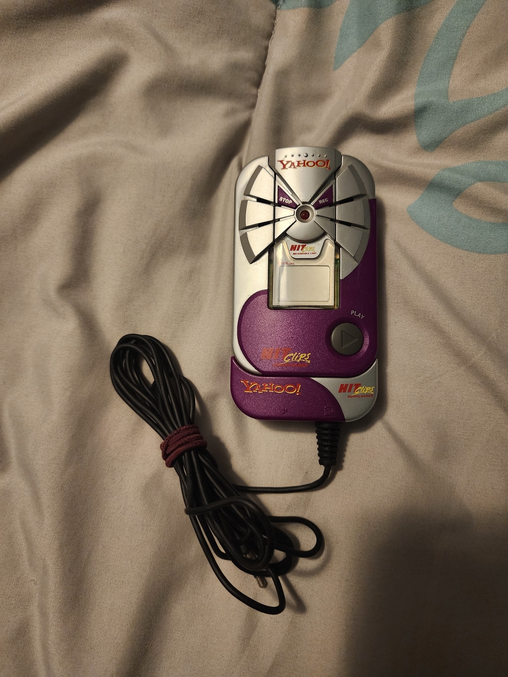 Yahoo Hit Clips Micro Music System 2000 Tiger Electronics Y2K Retro